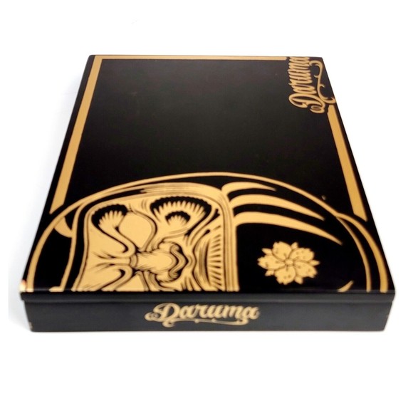 ROOM 101 Daruma 10 Toro Empty Wooden Cigar Box Tiki Graphics 9.25x7.5x1.5 VGC - Picture 3 of 8